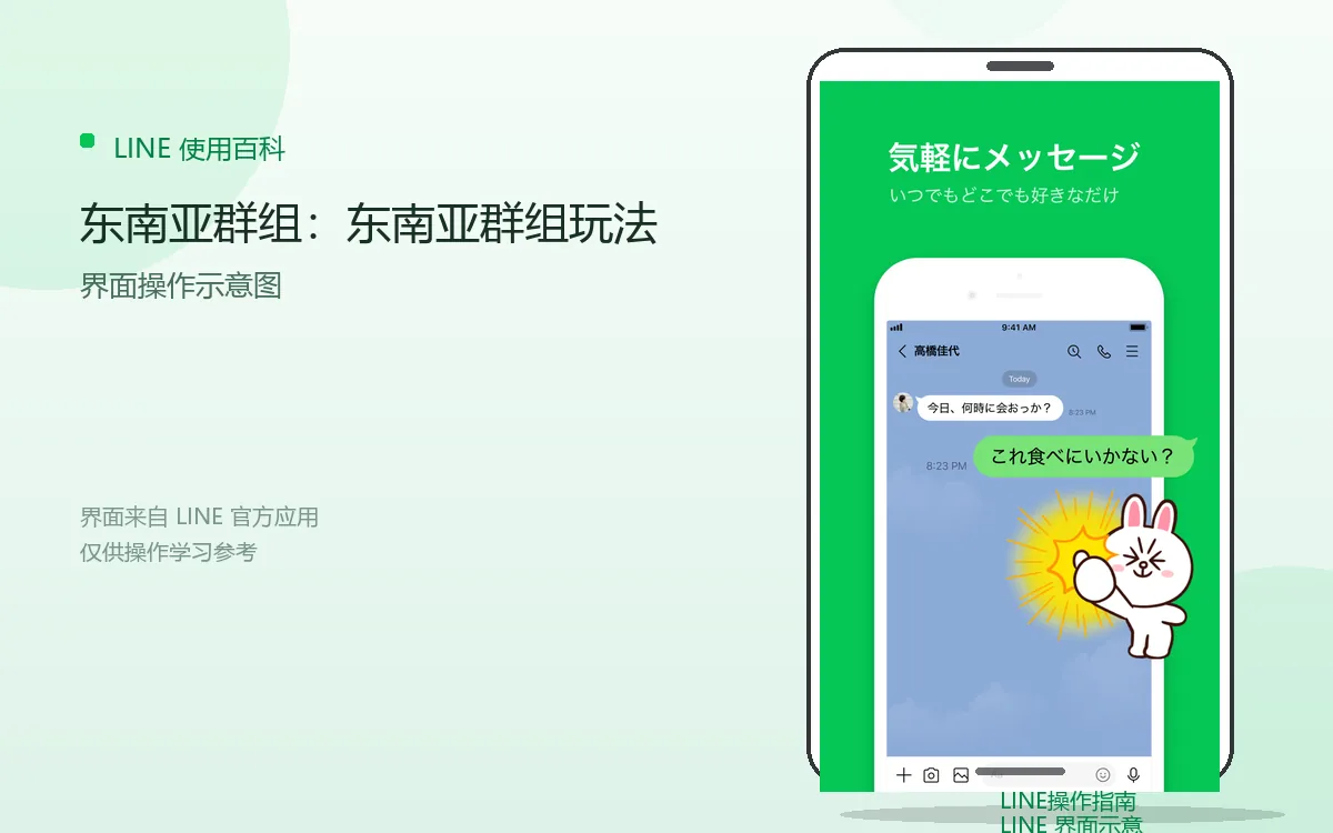 东南亚群组:东南亚群组玩法界面示意图
