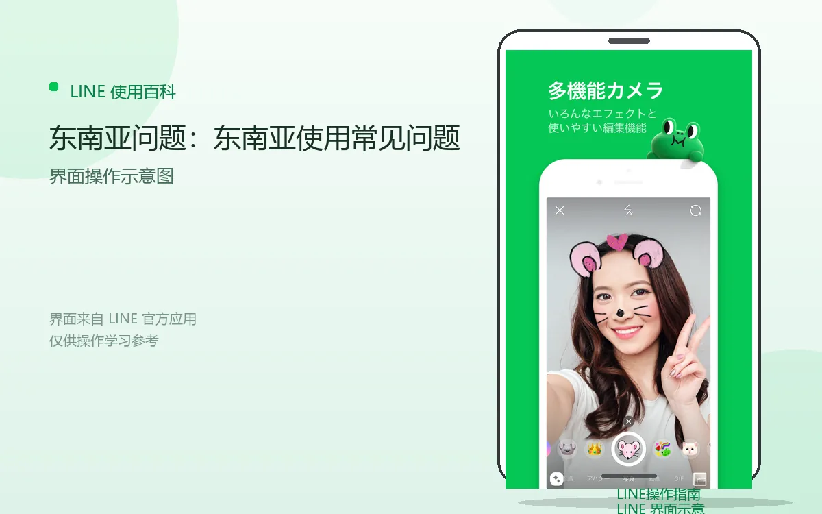 东南亚问题:东南亚使用常见问题界面示意图