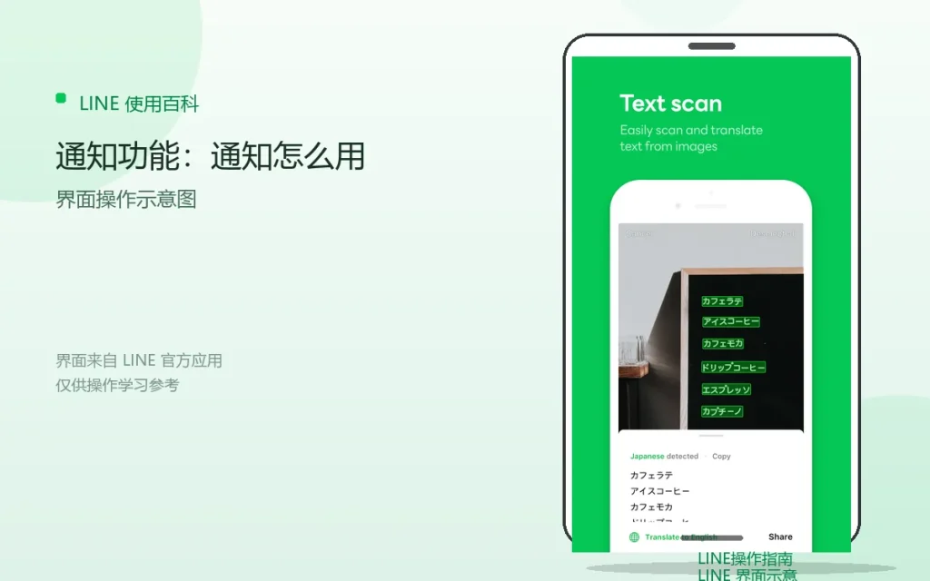 LINE通知功能：通知怎么用配图